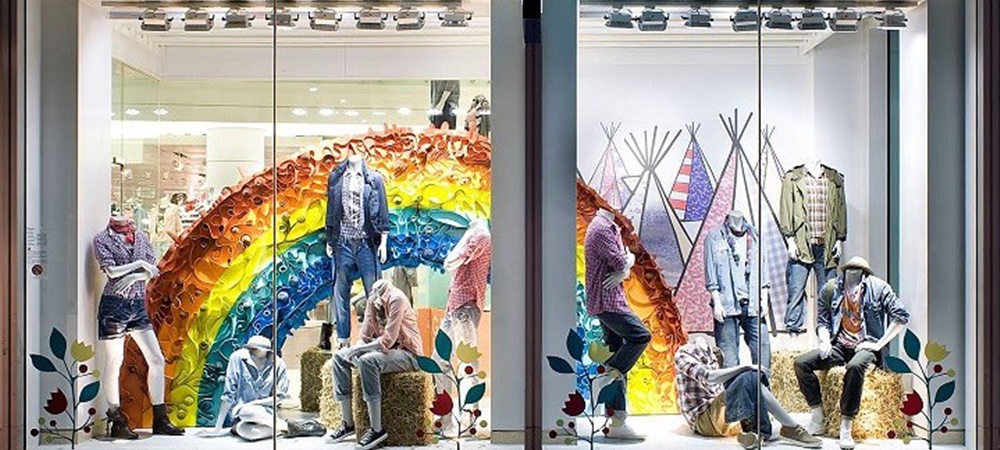 store windows