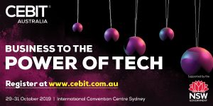 CEBIT Australia, 29-31 October 2019
